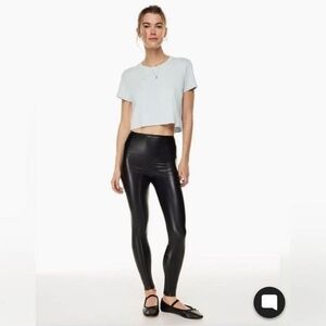 Wilfred Free Daria Faux Leather Leggings Pant M